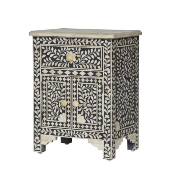 Kathryn Bone Inlay Bed Side Table_Side Table_Bedside
– Celson PTE Ltd 4