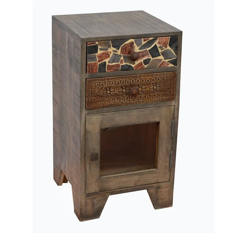 Murray_Wood Bed Side Table