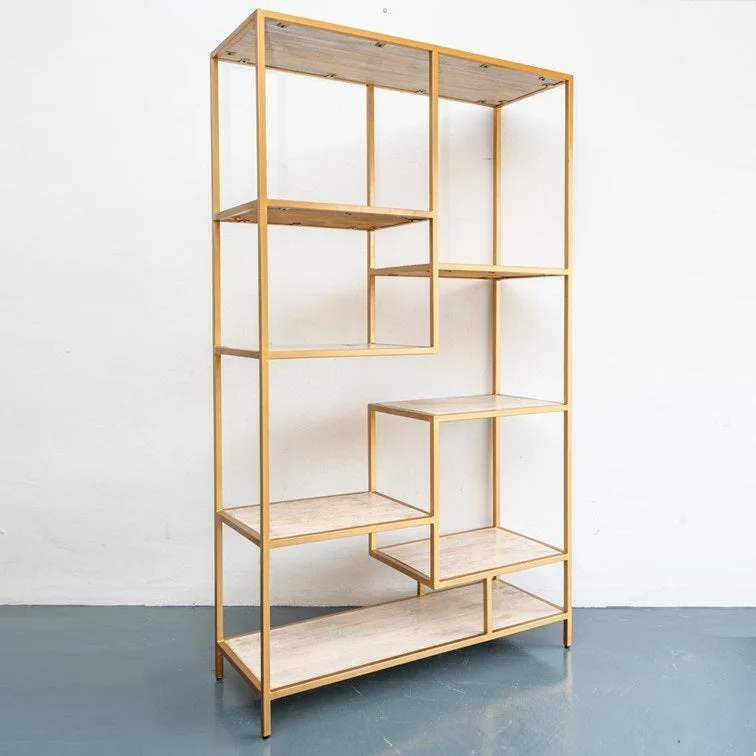 Lakiu_Wooden Bookshelve_Bookcase_Display Unit