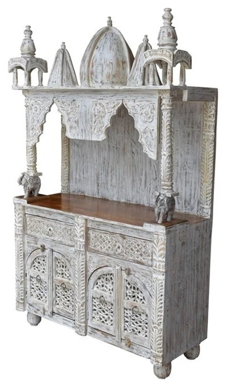 Rinita Hand Carved Wooden Altar