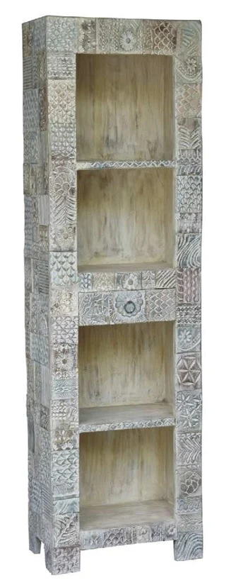 Robert_Reclaimed Wood Bookcase_Book Shelf_Display Unit
