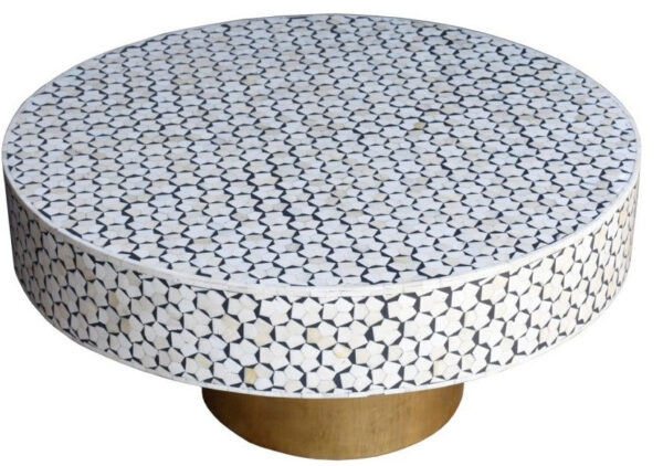 Chrissy_Bone Inlay Coffee Table_90 Dia cm
– Celson PTE Ltd 2