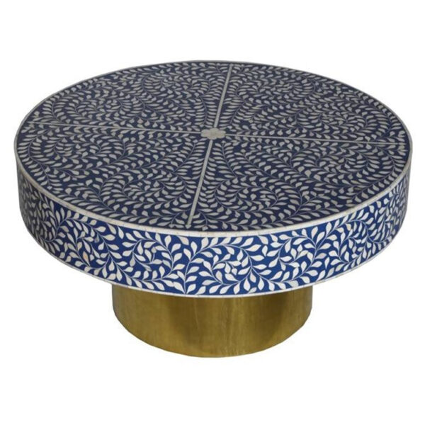 Paula_Bone Inlay Coffee Table_Floral Pattern_90 Dia cm
– Celson PTE Ltd 5