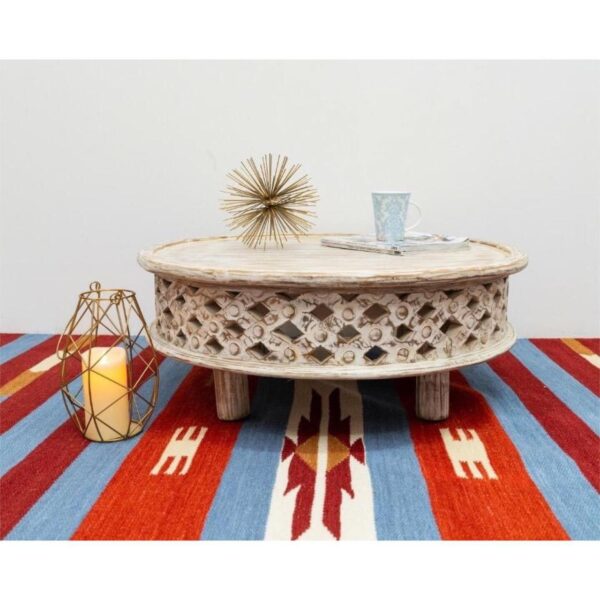 Andrea_Solid Indian Wood Carved Round Coffee Table_80 Dia cm_Available
– Celson PTE Ltd 9