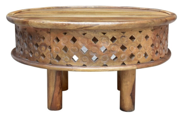 Rocco_Solid Indian Wood Carved Round Coffee Table_76 Dia cm
– Celson PTE Ltd 5