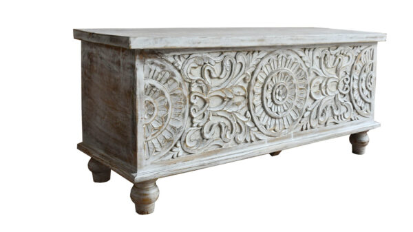 Pike White Hand Carved Indian Wood Trunk_Coffee Table_Storage Trunk_10
– Celson PTE Ltd 3