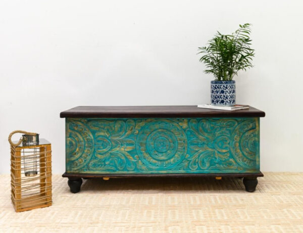 Nielsen_Solid Indian Wood Trunk_Coffee Table _Storage Case_Box _Sittin
– Celson PTE Ltd 3