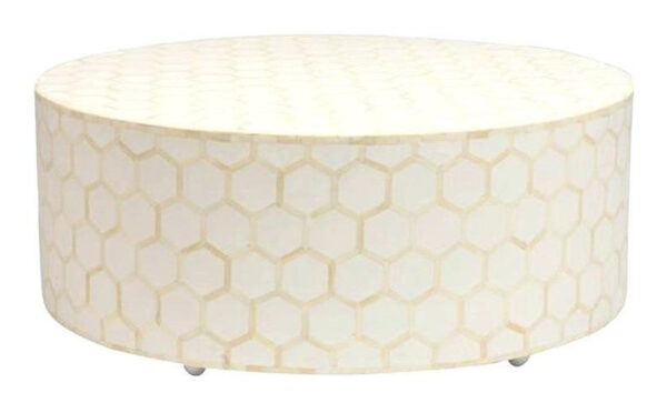 CIove_Bone Inlay Round Honeycomb Coffee Table_100 Dia cm
– Celson PTE Ltd 1