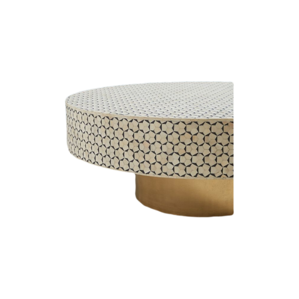 Marie Bone Inlay Coffee Table_105 Dia cm
– Celson PTE Ltd 5