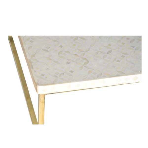 Duff _Bone Inlay Coffee Table with Metal Base_110 cm
– Celson PTE Ltd 5