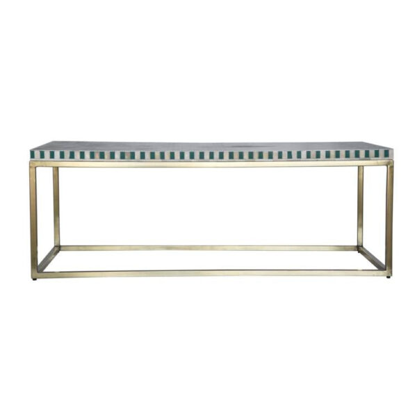 Carla _Bone Inlay Coffee Table with Metal Base_120 cm
– Celson PTE Ltd 5