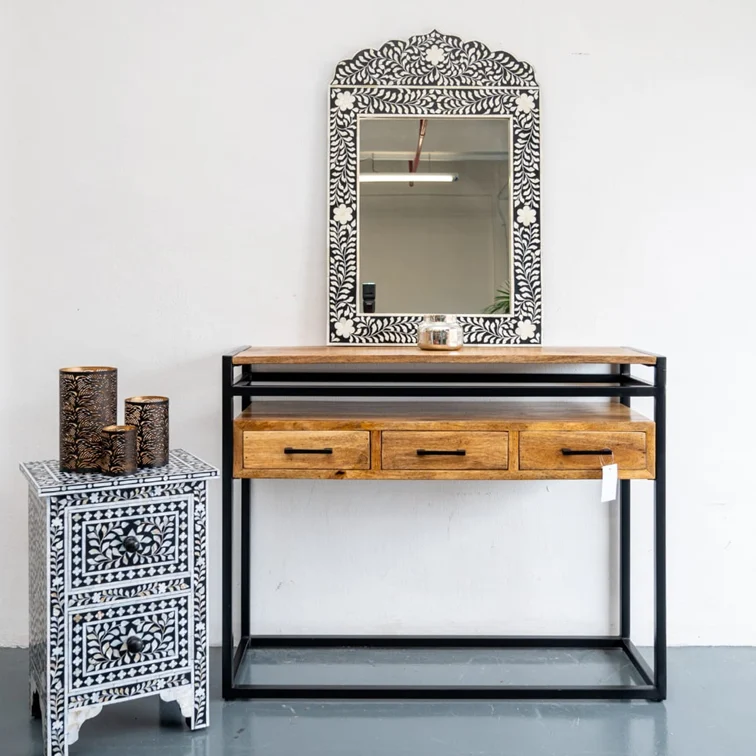 Susan_ Industrial Console Table_110 cm