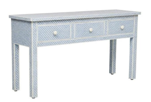 Emil Bone Inlay Console Table with 3 Drawers_130 cm
– Celson PTE Ltd 2