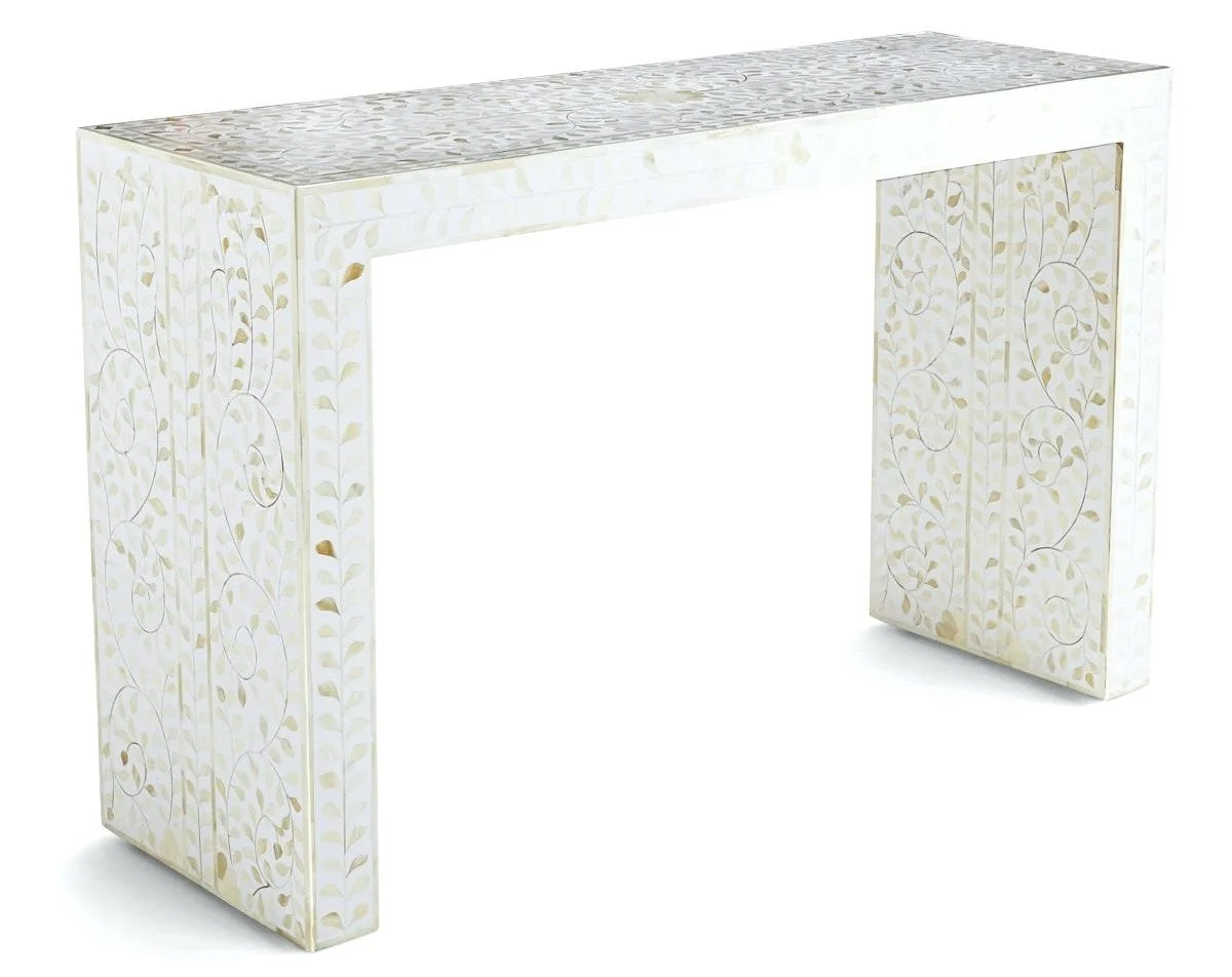 Alba MOP Inlay Console Table_130 cm