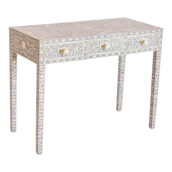 Anton Bone Inlay Console Table with 3 Drawers_110 cm
– Celson PTE Ltd 2