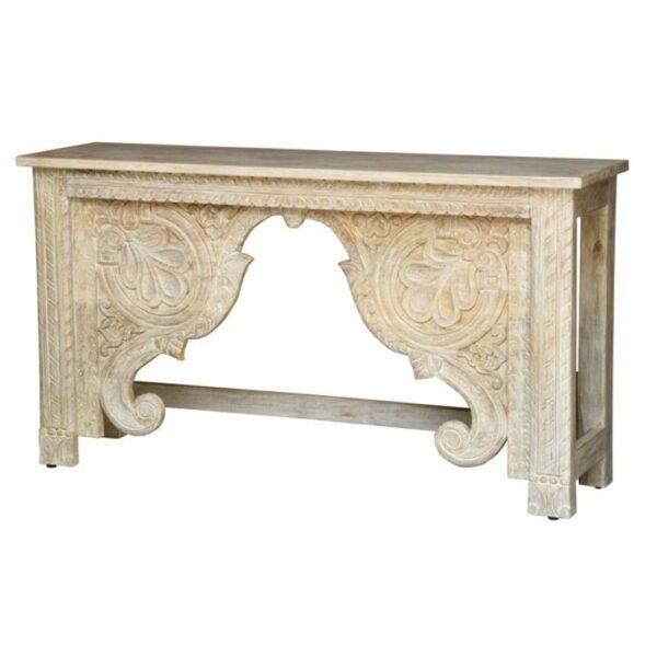 Natalie Hand Carved Indian Wood Console Table_150 cm
– Celson PTE Ltd 3