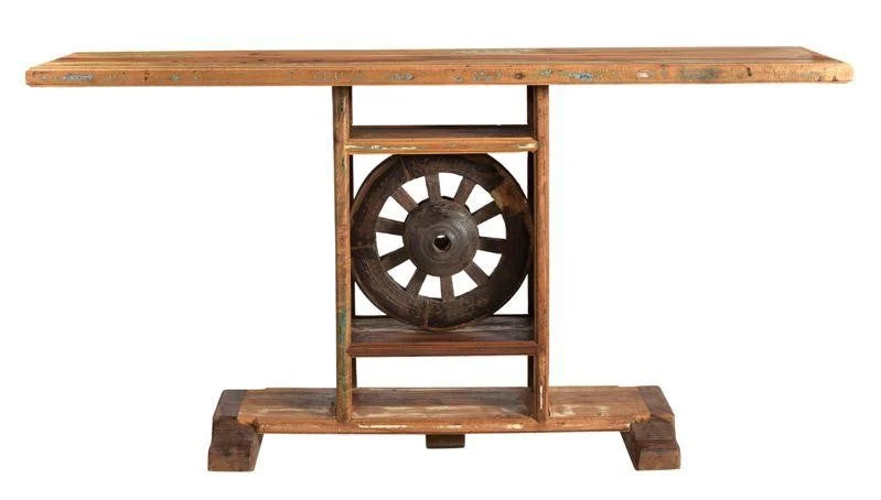 Weston_Indian Wood Console Table_142 cm
