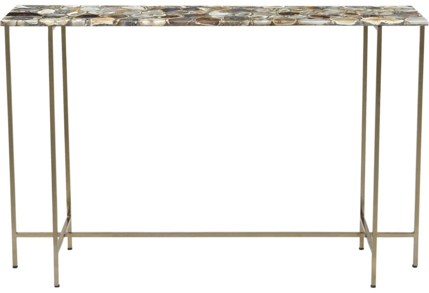 Claire_Agate Top Console Table_110 cm