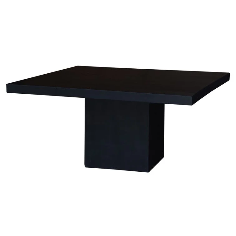 Roan Black Square Dining Table