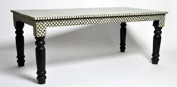 Mark_Bone Inlay Dining Table