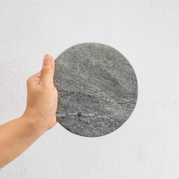 Silver Shine Grey Slate Cheese Board_Cheese Platter