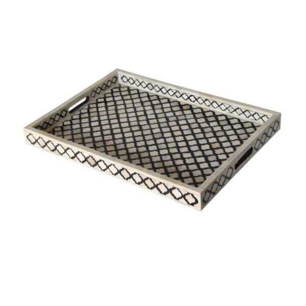 Cahir_Bone Inlay Moroccan Pattern Tray in Black_58 x 42 cm
– Celson PTE Ltd 6