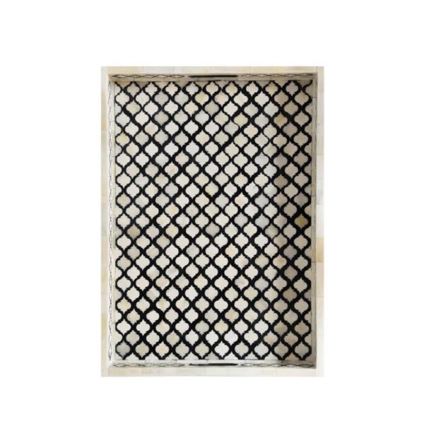 Cahir_Bone Inlay Moroccan Pattern Tray in Black_58 x 42 cm
– Celson PTE Ltd 8