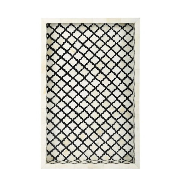 Cahir_Bone Inlay Moroccan Pattern Tray in Black_58 x 42 cm
– Celson PTE Ltd 5