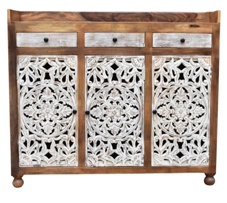 Lucia_Shoe Cabinet_Shoe Rack_Shoe Storage Case with 3 Drawer and 3 Doo