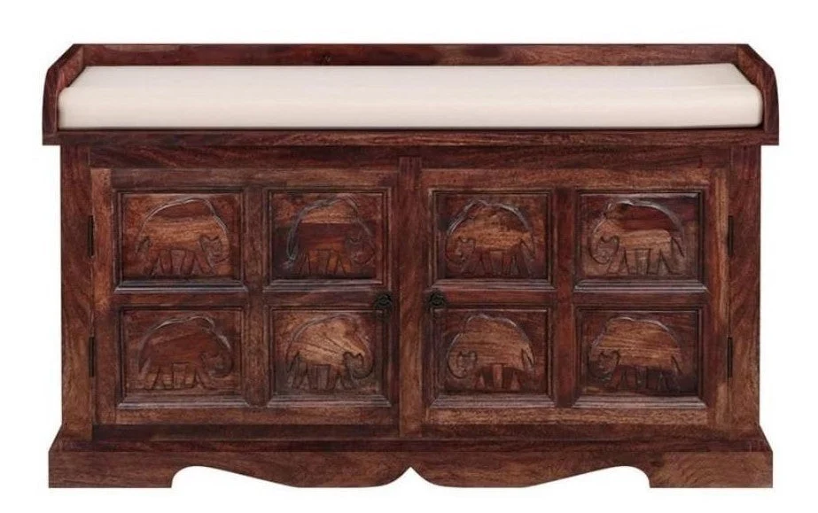 Danielle_Solid Wood Shoe Rack_Shoe Cabinet with Seat