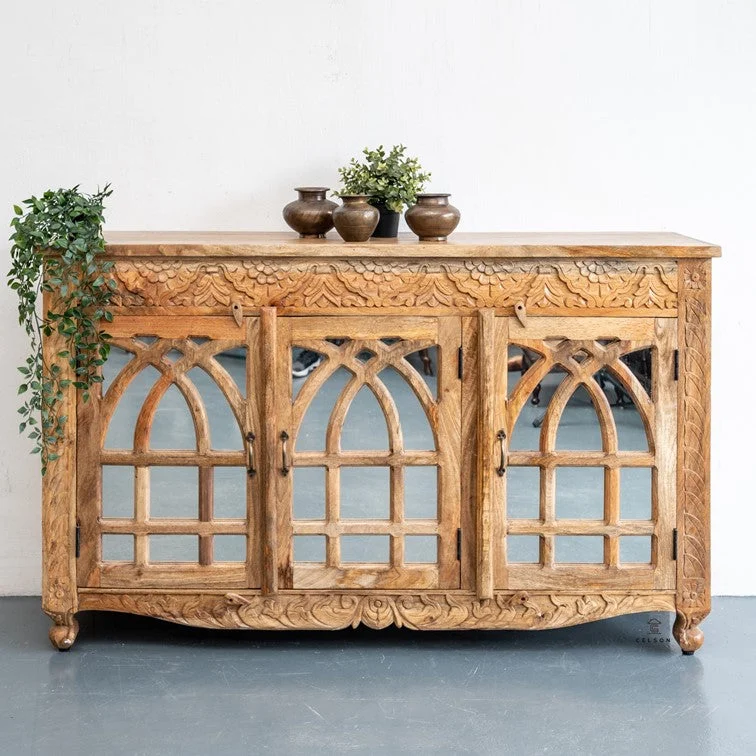 Shiva Solid Wood Sideboard_ Dresser_Sideboard_Buffet