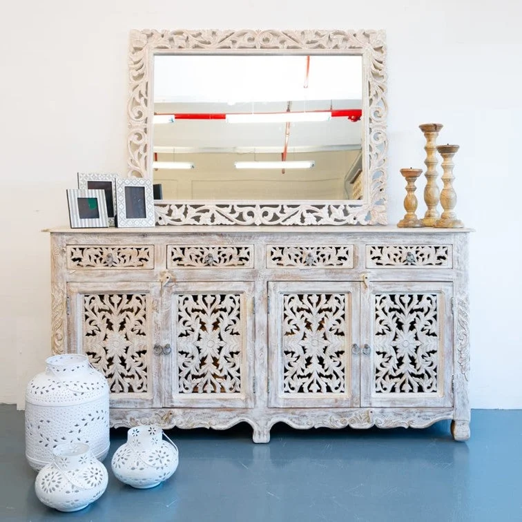 Zara Hand Crafted Wooden Sideboard_Buffet