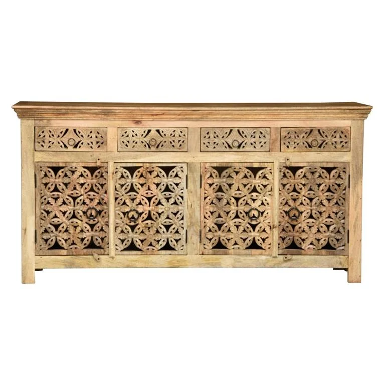 Carter_Side Board_Buffet_Cupboard_4 Doors_Cabinet_180 cm
