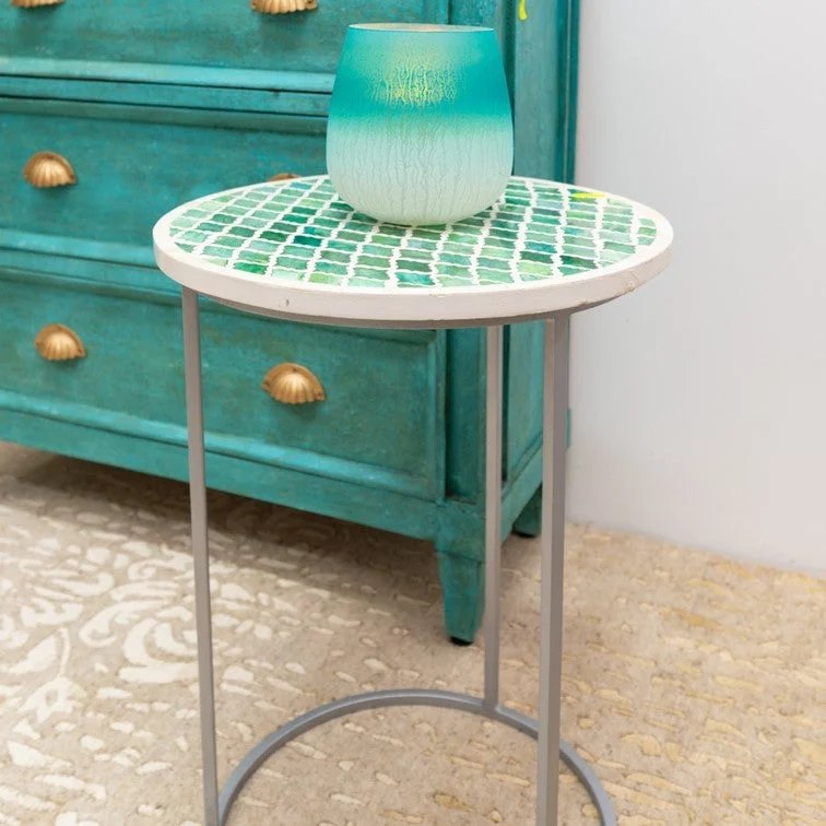 Gaite_Bone Inlay Round Stool_Side Table
– Celson PTE Ltd
