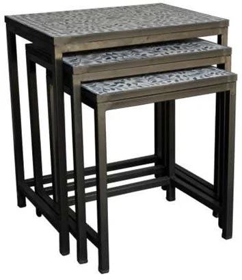 Carly Bone Inlay Nesting Table S/3
– Celson PTE Ltd