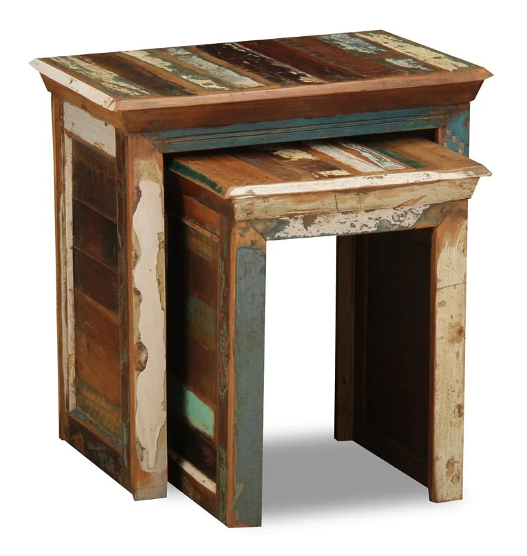 Drew_Stripped Reclaimed Wood Nesting Table
– Celson PTE Ltd