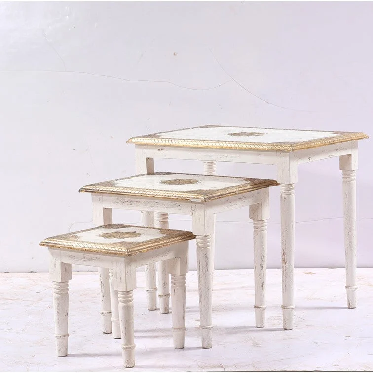 Brylee Solid Wood Nesting Table Set of 3
– Celson PTE Ltd
