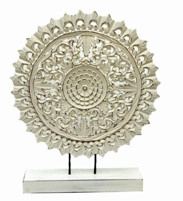 Biba_Hand Carved Panel_Table Decor_White Washed Finish
– Celson PTE Ltd 2