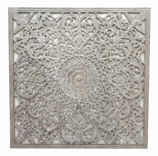 Fink_Wooden Carved Square Wall Panel_Distressed Finish
– Celson PTE Ltd 10