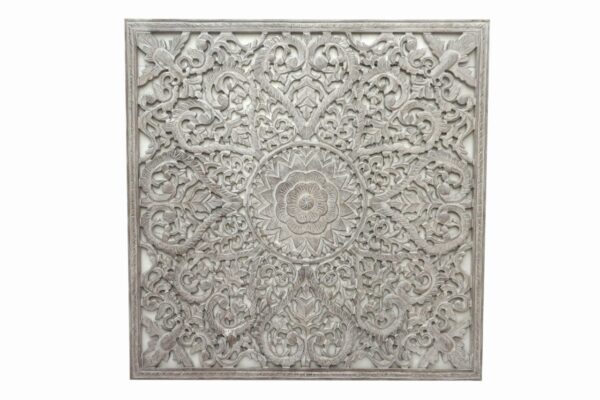 Fink_Wooden Carved Square Wall Panel_Distressed Finish
– Celson PTE Ltd 11