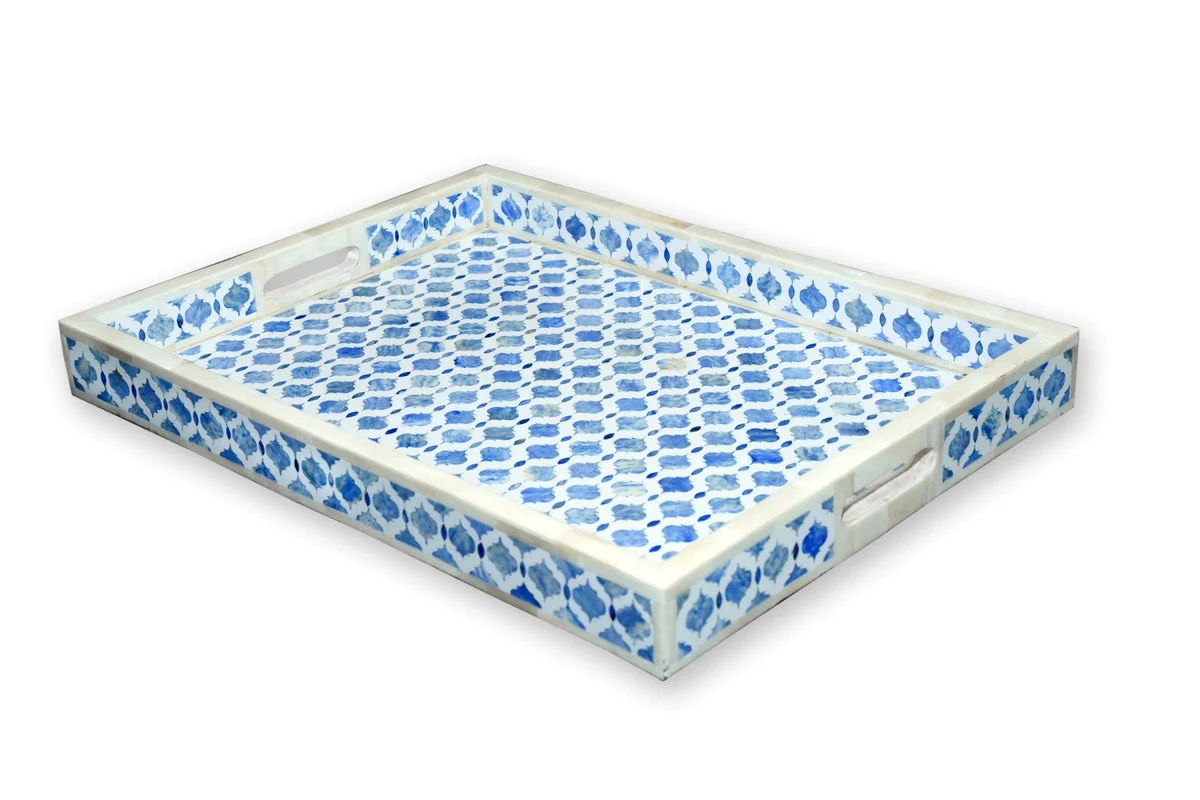 Inola Bone Inlay Geometric Pattern_ 45 x 35 cm
– Celson PTE Ltd